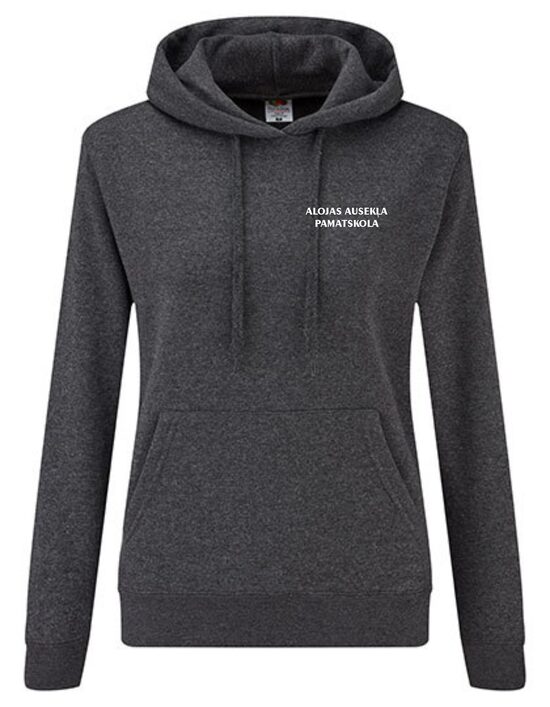 Sieviešu hūdijs ar AAP izšuvumu